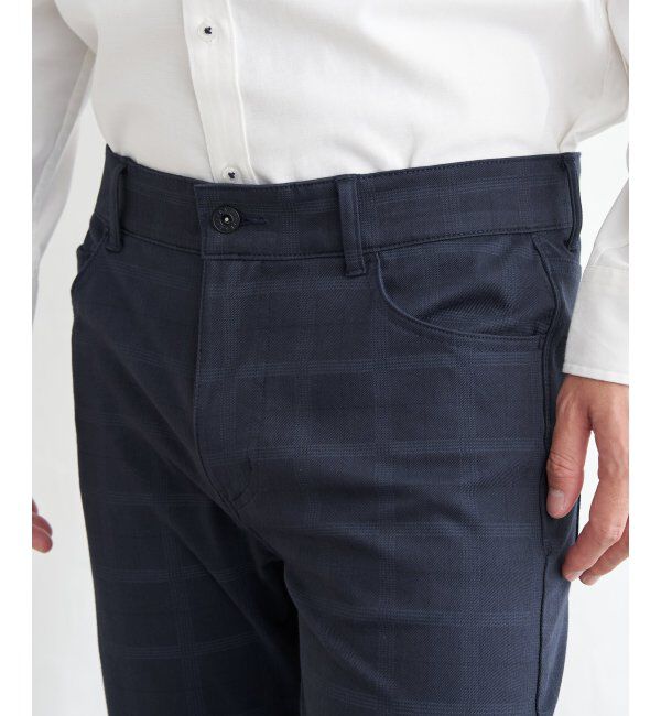 ikka「GOKU楽パンツ EASY STRETCH チェック5ポケット」|その他|
