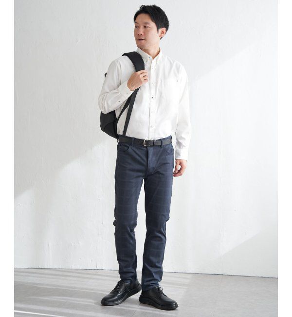 ikka「GOKU楽パンツ EASY STRETCH チェック5ポケット」|その他|