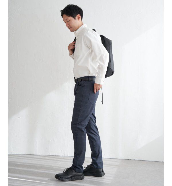 ikka「GOKU楽パンツ EASY STRETCH チェック5ポケット」|その他|