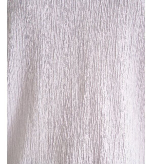 IKKA LOUNGE「ジャガードホイップスリーブプルオーバー」|Tシャツ・カットソー|