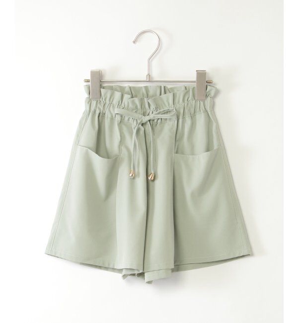 ikka kids「【速乾／接触冷感】涼やかキュロット（120~160cm）」|その他|ミントグリーン