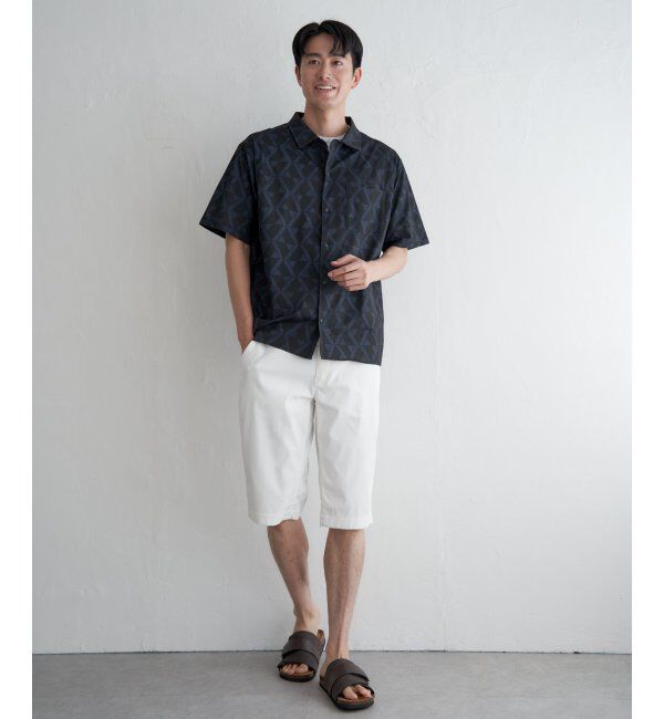 ikka「【吸水速乾／セットアップ対応】GOKU楽AIRレギュラーシャツ」|シャツ・ブラウス|