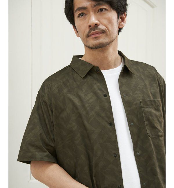 ikka「【吸水速乾／セットアップ対応】GOKU楽AIRレギュラーシャツ」|シャツ・ブラウス|