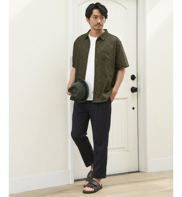 ikka「【吸水速乾／セットアップ対応】GOKU楽AIRレギュラーシャツ」|シャツ・ブラウス|