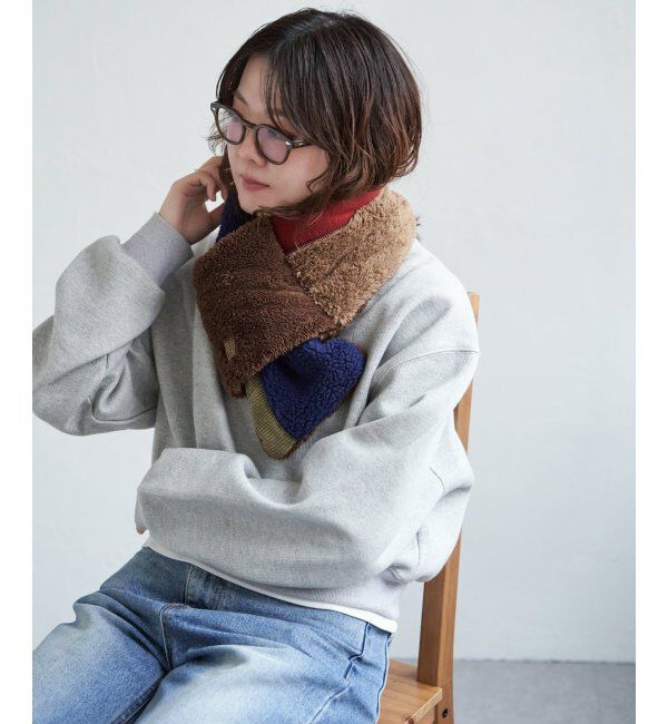 ikka「KRIFF MAYER 切替マフラー」|マフラー|