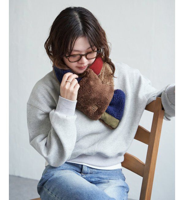 ikka「KRIFF MAYER 切替マフラー」|マフラー|ソノタ