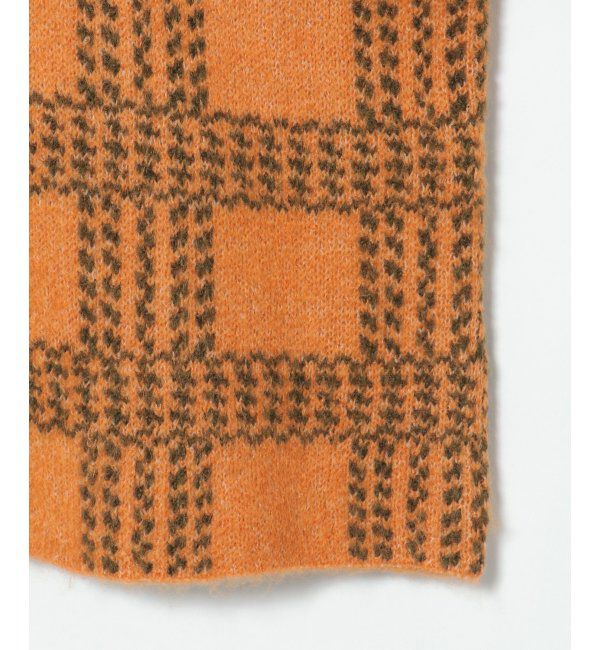 Lbc with Life「配色ニットショートカーディガン」|カーディガン|