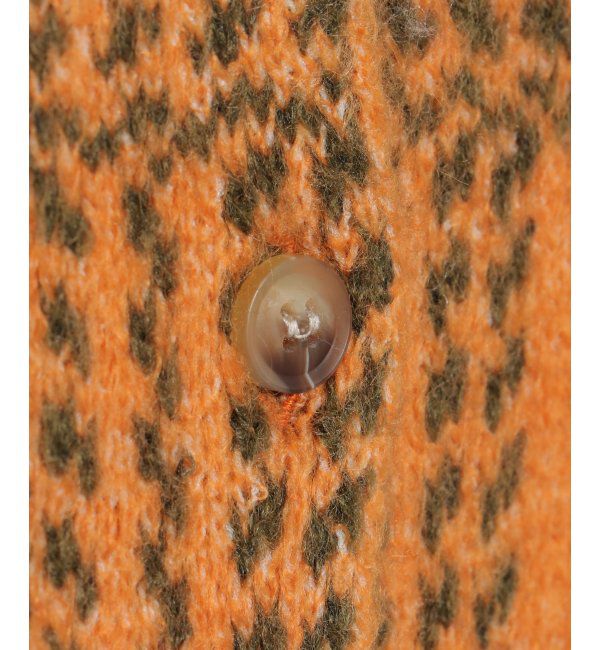 Lbc with Life「配色ニットショートカーディガン」|カーディガン|