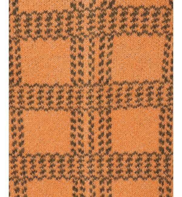 Lbc with Life「配色ニットショートカーディガン」|カーディガン|