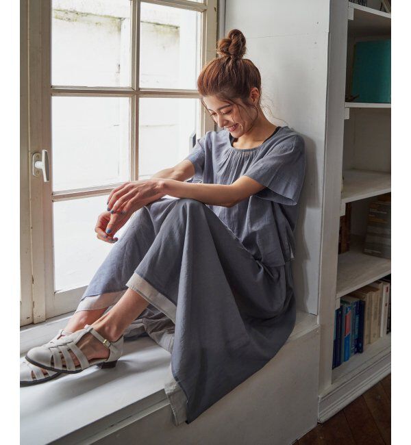 Lbc with Life「【2点セット】8WAYブラウスキャミワンピース」|ワンピース|