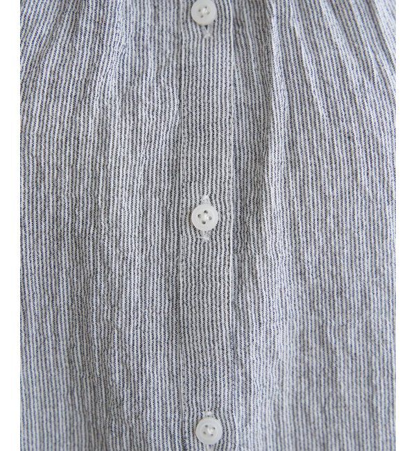 Lbc with Life「オーガニックコットン襟フリルブラウス」|シャツ・ブラウス|