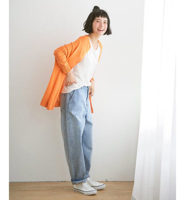 Lbc with Life「リネンライクトッパーカーディガン」|カーディガン|