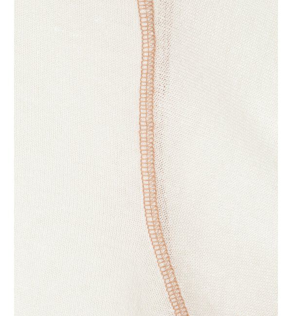 Lbc with Life「シアー配色ステッチプルオーバー」|カーディガン|