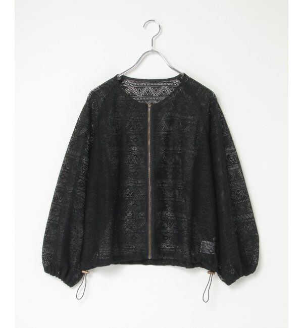 Lbc with Life「レースジップ6分ブルゾン」|ブルゾン・スタジャン|