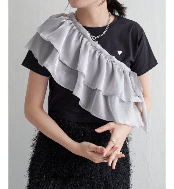 VENCE share style「オーガンジーマルチWAYフリル」|その他|