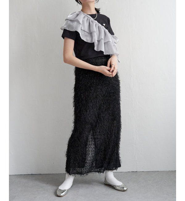 VENCE share style「オーガンジーマルチWAYフリル」|その他|