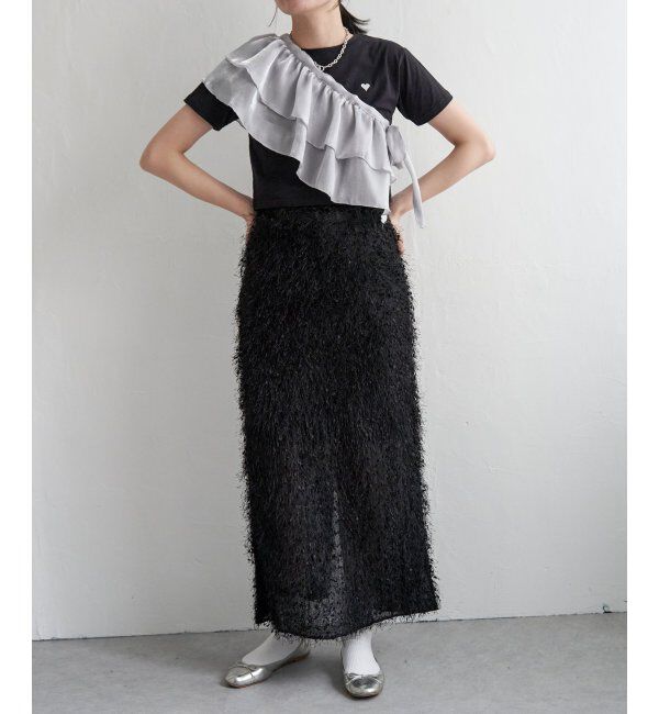 VENCE share style「オーガンジーマルチWAYフリル」|その他|