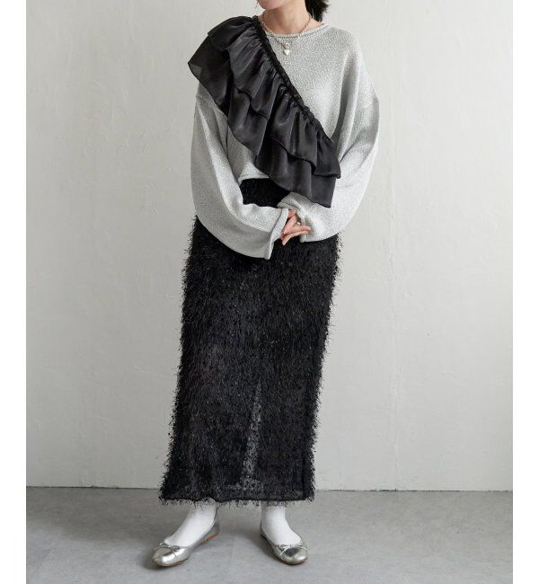 VENCE share style「オーガンジーマルチWAYフリル」|その他|