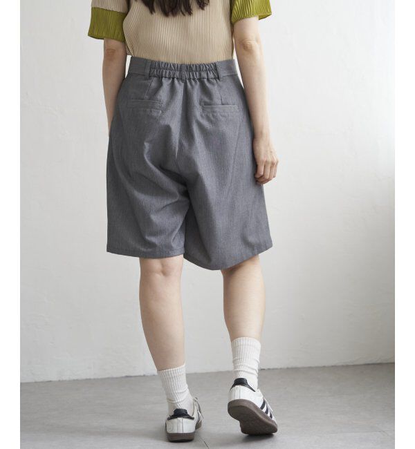 VENCE share style「TRツイルタックハーフパンツ」|その他|