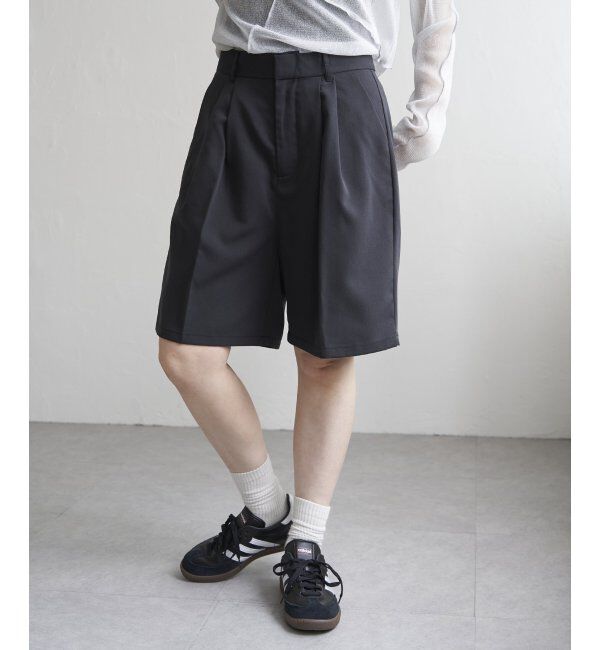 VENCE share style「TRツイルタックハーフパンツ」|その他|