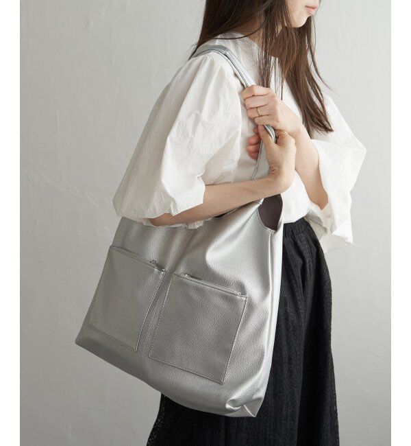 VENCE share style「アウトポケットトートバッグ」|その他|
