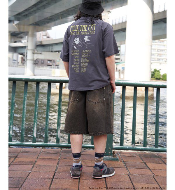 VENCE share style「&rdquo;Felix the cat&rdquo; フィリックス・ザ・キャット / ラグランTシャツ」|Tシャツ・カットソー|