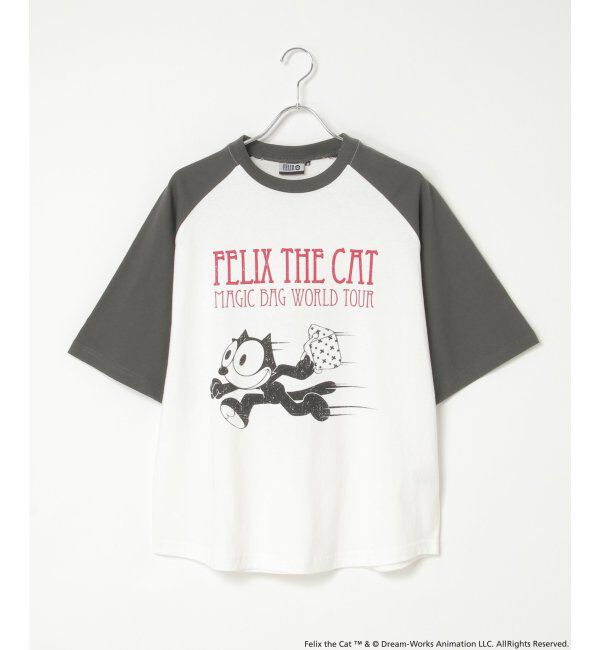 VENCE share style「&rdquo;Felix the cat&rdquo; フィリックス・ザ・キャット / ラグランTシャツ」|Tシャツ・カットソー|