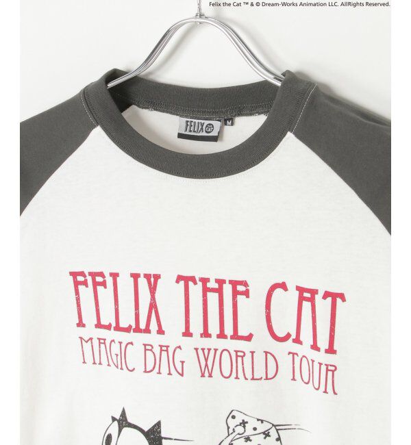 VENCE share style「&rdquo;Felix the cat&rdquo; フィリックス・ザ・キャット / ラグランTシャツ」|Tシャツ・カットソー|