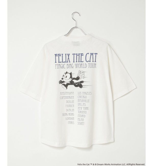 VENCE share style「&rdquo;Felix the cat&rdquo; フィリックス・ザ・キャット / ラグランTシャツ」|Tシャツ・カットソー|