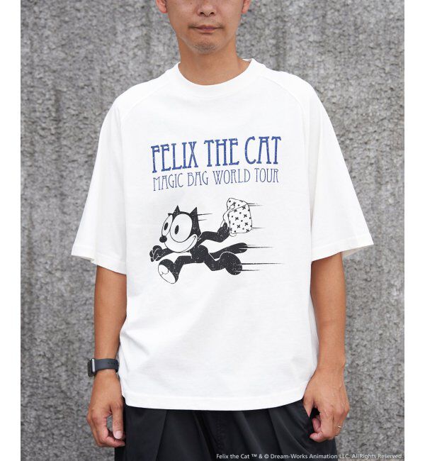 VENCE share style「&rdquo;Felix the cat&rdquo; フィリックス・ザ・キャット / ラグランTシャツ」|Tシャツ・カットソー|