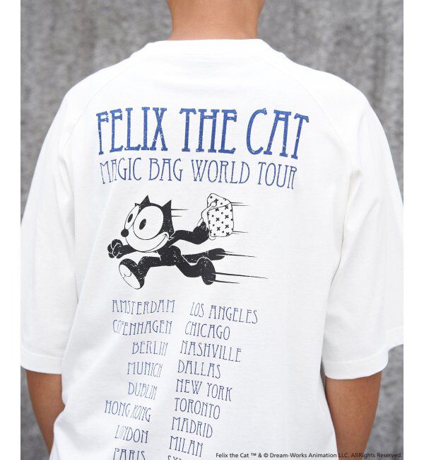 VENCE share style「&rdquo;Felix the cat&rdquo; フィリックス・ザ・キャット / ラグランTシャツ」|Tシャツ・カットソー|
