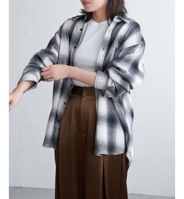 VENCE share style「TCネルチェックシャツ」|シャツ・ブラウス|