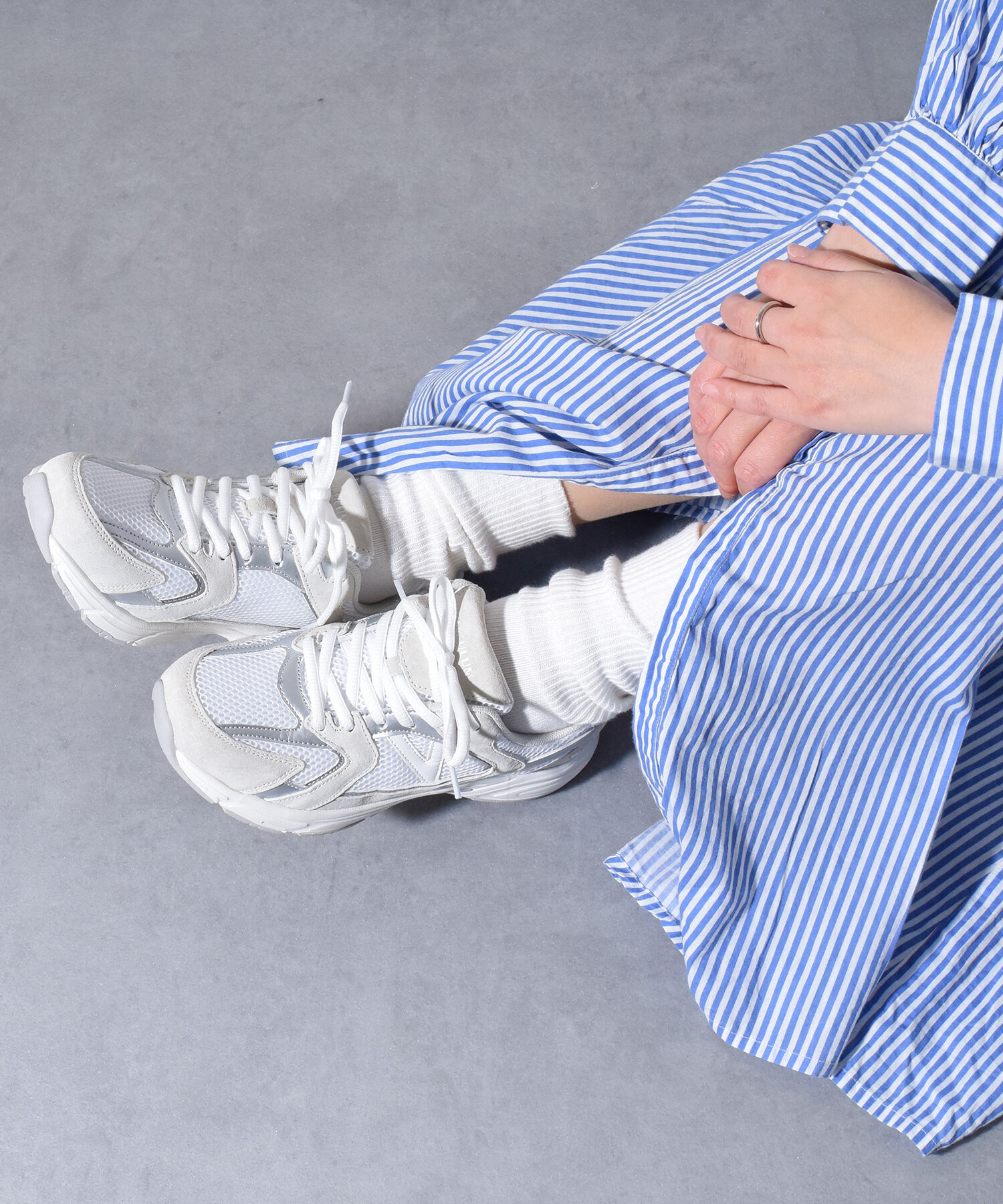  「【VINCULUM】スエードコンビレースアップスニーカー(755104)」|スニーカー|