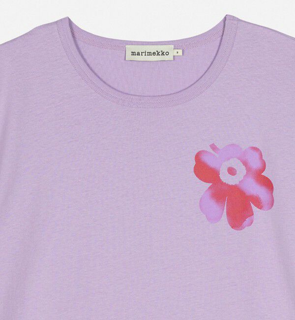 Marimekko「Vihne Unikko Placement Tシャツ」|シャツ・ブラウス|