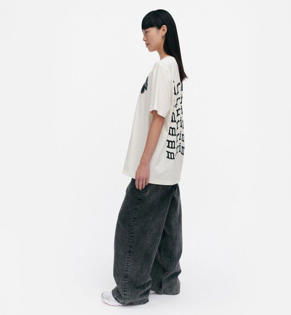 Marimekko「Vihne Unikko Placement Tシャツ」|シャツ・ブラウス|