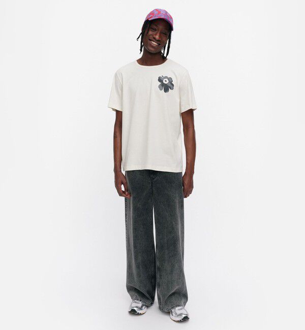 Marimekko「Vihne Unikko Placement Tシャツ」|シャツ・ブラウス|