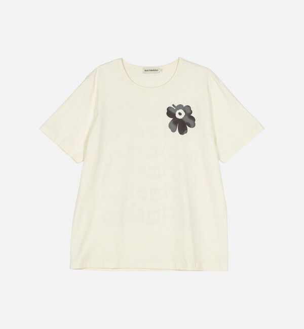 Marimekko「Vihne Unikko Placement Tシャツ」|シャツ・ブラウス|