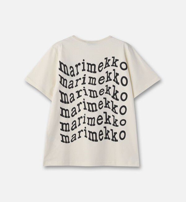 Marimekko「Vihne Unikko Placement Tシャツ」|シャツ・ブラウス|