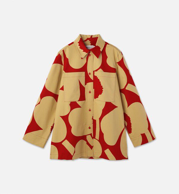 Marimekko「Maaria Unikko シャツ」|シャツ・ブラウス|