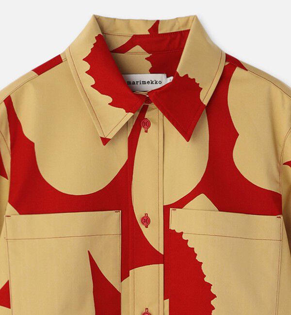Marimekko「Maaria Unikko シャツ」|シャツ・ブラウス|