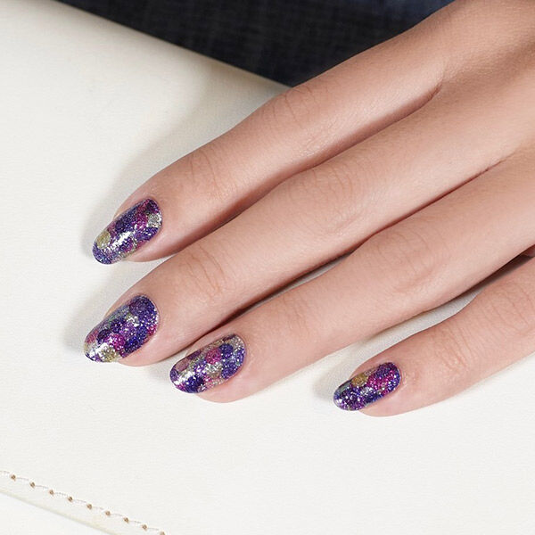  「インココ インココ貼るマニュキュアシート コンフェッティ (8サイズ&times;2シート)」|ネイルカラー|