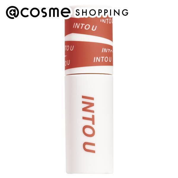  「INTO U スーパーマットリップ＆チークマッド EM03 モデルテラコッタ (2g)」|リップメイク|その他