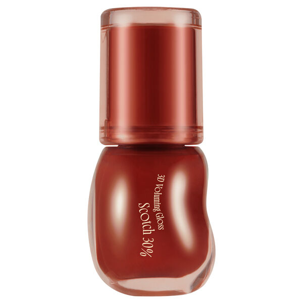  「fwee(フィー) 3Dボリューミンググロス A06 スコッチ 30% (5.3g)」|リップメイク|