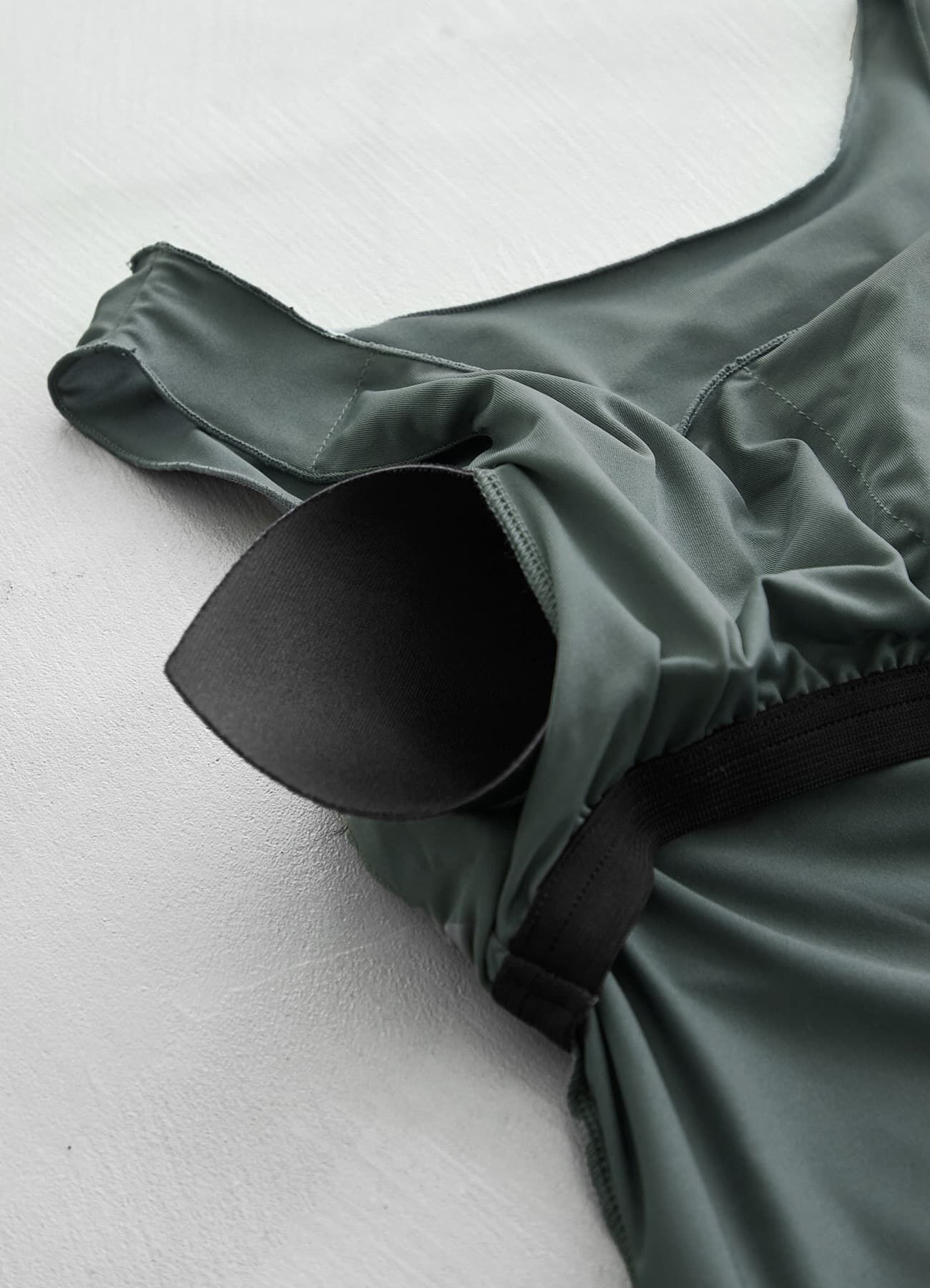 STYLE DELI「ワキ汗取りカップ付きインナータンクトップ／ローバック」|インナー|