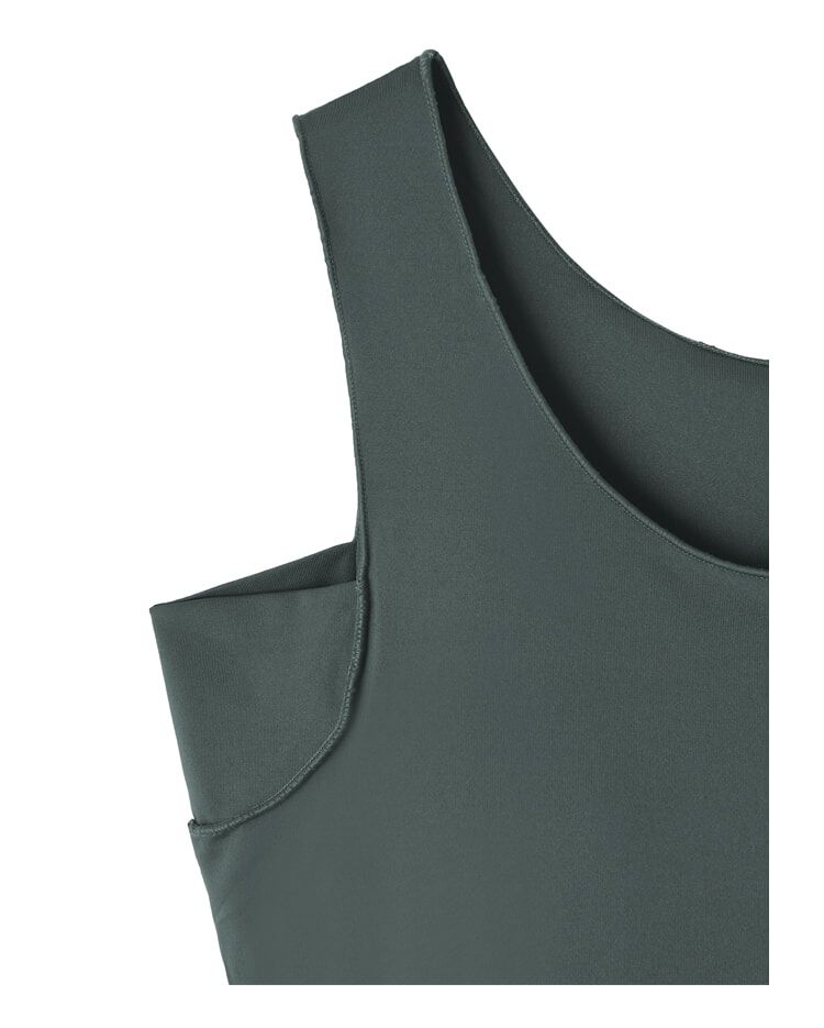 STYLE DELI「ワキ汗取りカップ付きインナータンクトップ／ローバック」|インナー|