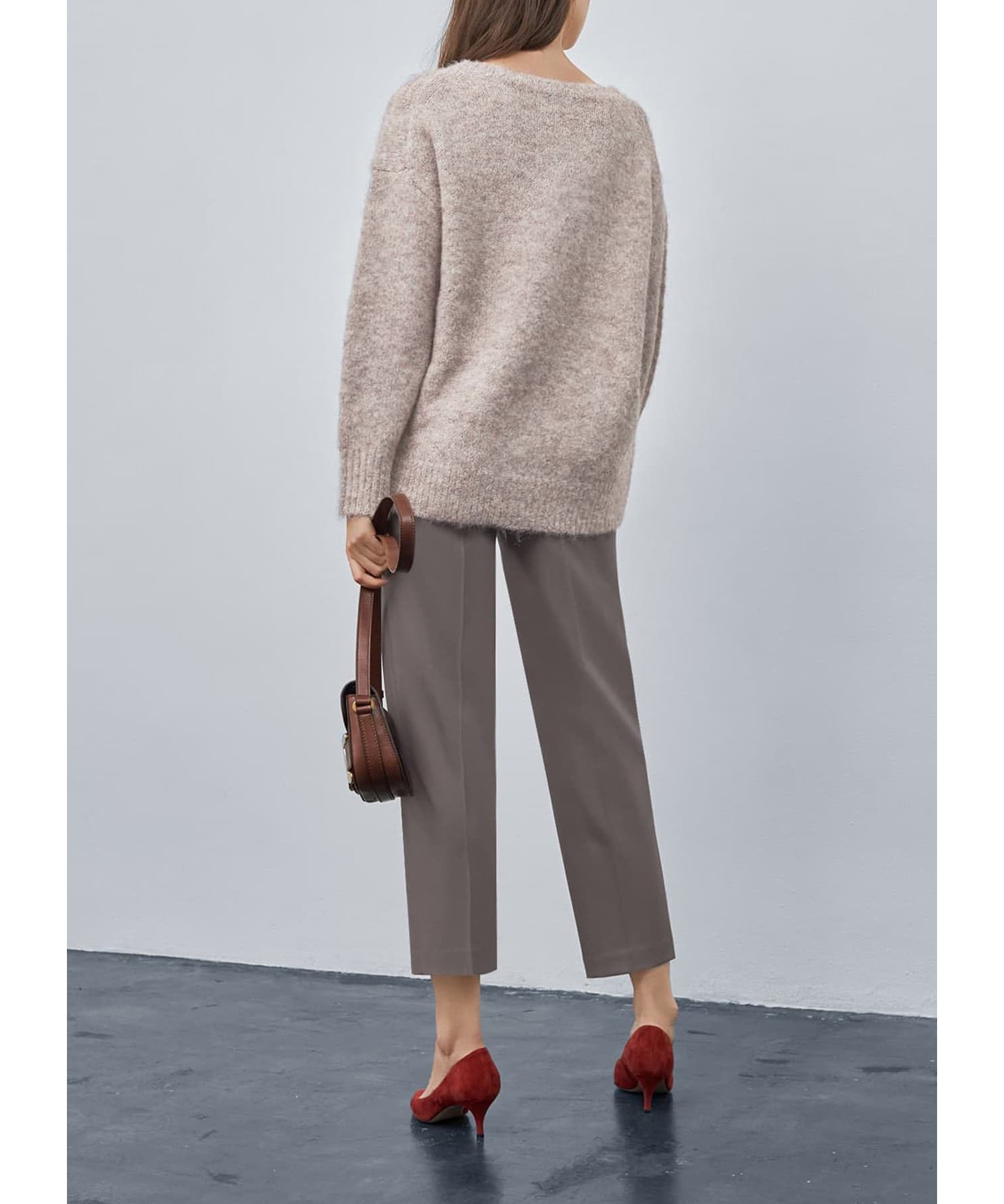 STYLE DELI「モヘアライクVネックニット」|ニット・セーター|