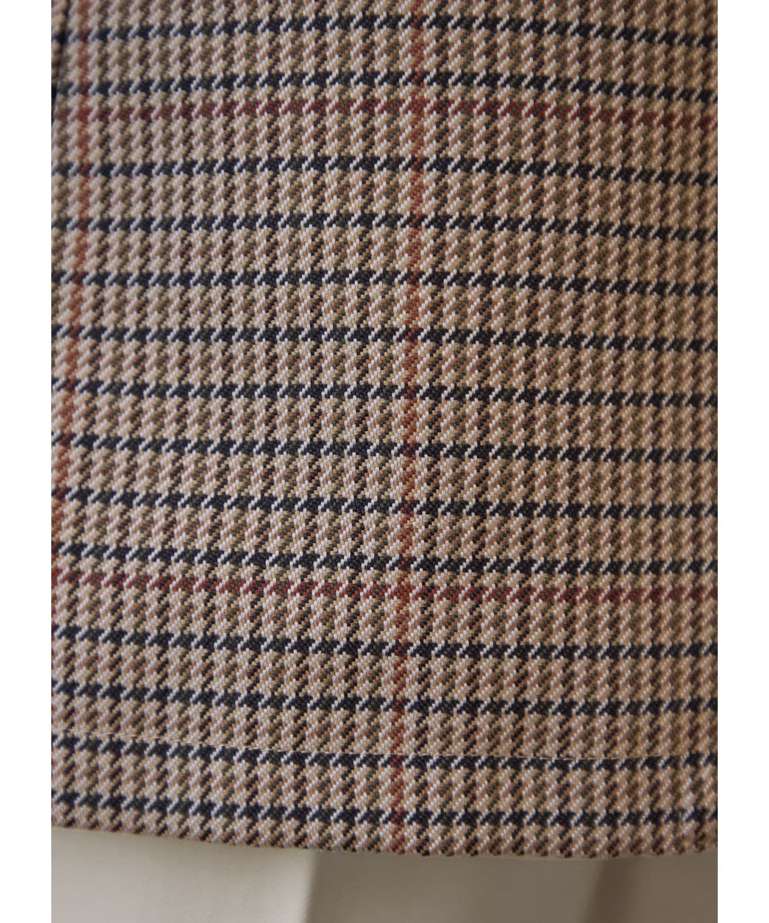 STYLE DELI「【LUXE】グレンチェック柄ダブルジャケットB」|テーラードジャケット|