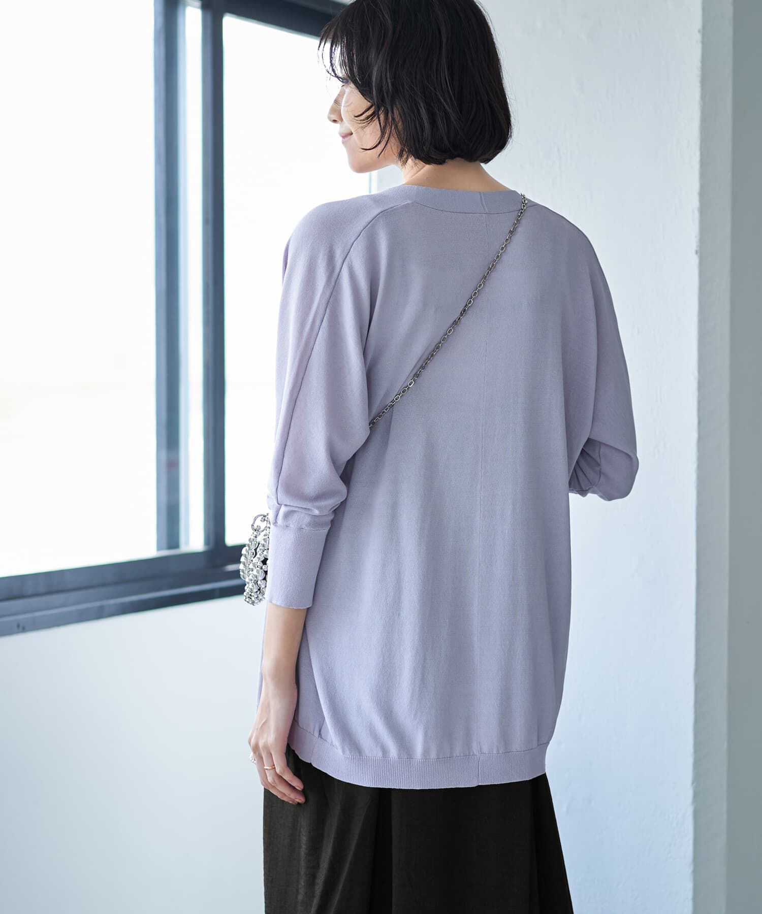 STYLE DELI「ひんやりタッチのミドル丈トッパーカーディガン」|カーディガン|