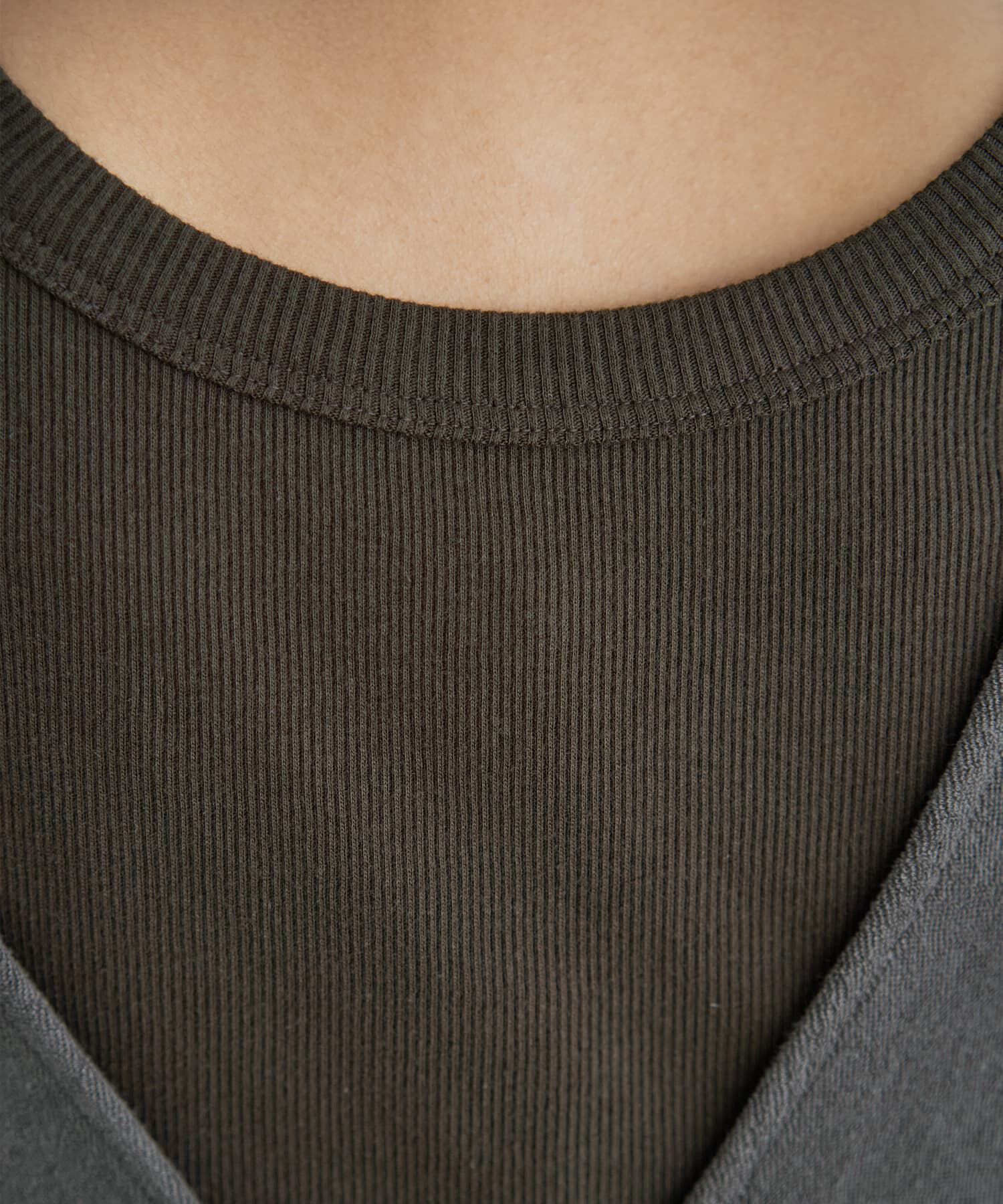 STYLE DELI「【Made in JAPAN】太めバインダーリブタンクトップ」|タンクトップ|