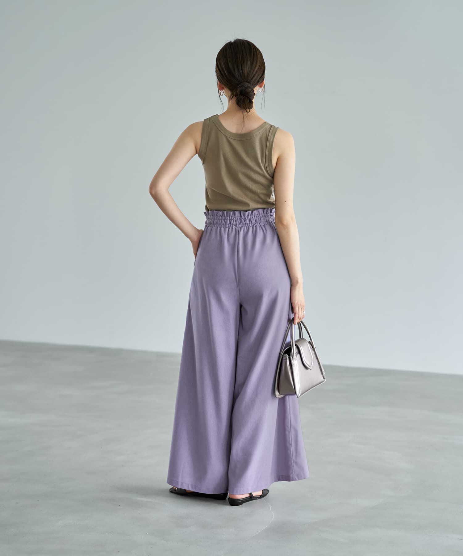 STYLE DELI「【Made in JAPAN】太めバインダーリブタンクトップ」|タンクトップ|